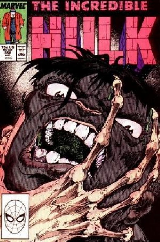 Cover of Incredible Hulk (Vol 2) #358. One of 250,000 Vintage American Comics on sale from Krypton!