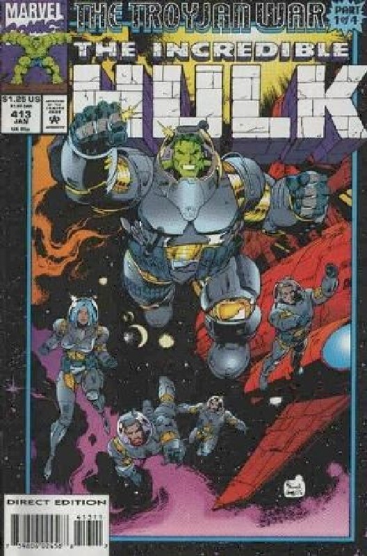 Cover of Incredible Hulk (Vol 2) #413. One of 250,000 Vintage American Comics on sale from Krypton!