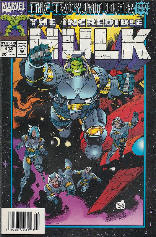 Cover of Incredible Hulk (Vol 2) #413. One of 250,000 Vintage American Comics on sale from Krypton!