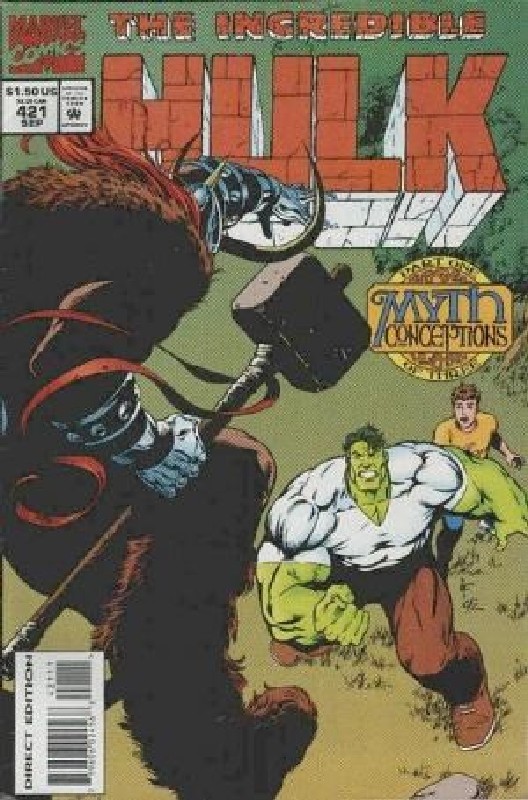 Cover of Incredible Hulk (Vol 2) #421. One of 250,000 Vintage American Comics on sale from Krypton!