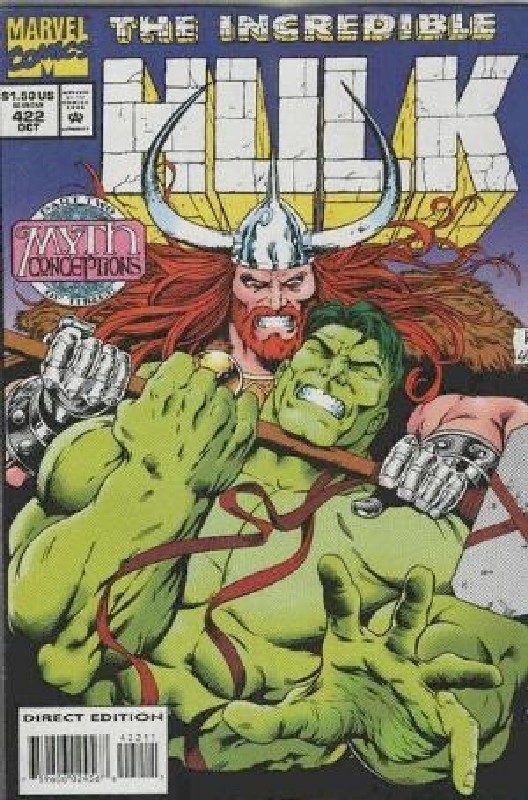 Cover of Incredible Hulk (Vol 2) #422. One of 250,000 Vintage American Comics on sale from Krypton!