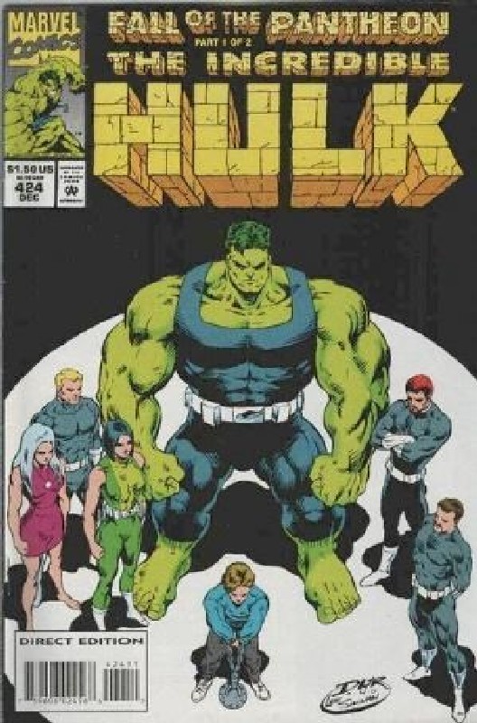 Cover of Incredible Hulk (Vol 2) #424. One of 250,000 Vintage American Comics on sale from Krypton!