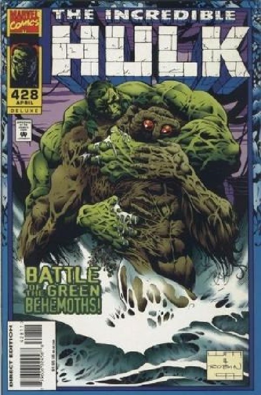 Cover of Incredible Hulk (Vol 2) #428. One of 250,000 Vintage American Comics on sale from Krypton!