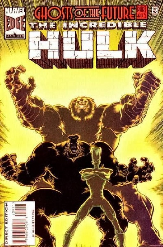 Cover of Incredible Hulk (Vol 2) #439. One of 250,000 Vintage American Comics on sale from Krypton!