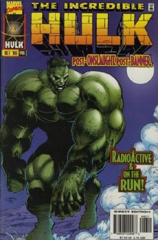 Cover of Incredible Hulk (Vol 2) #446. One of 250,000 Vintage American Comics on sale from Krypton!