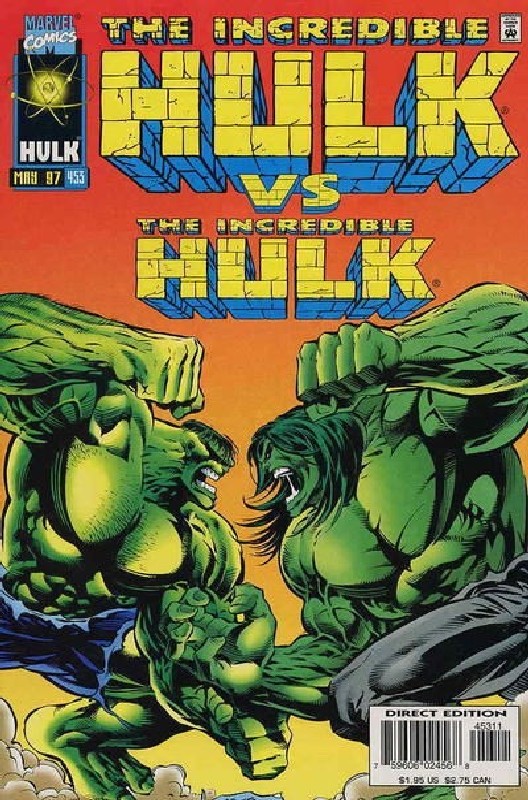 Cover of Incredible Hulk (Vol 2) #453. One of 250,000 Vintage American Comics on sale from Krypton!