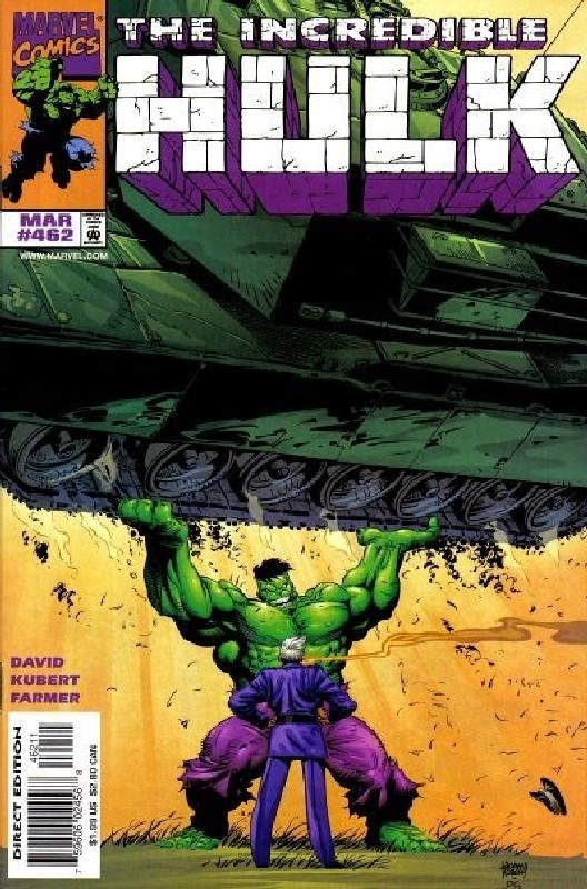 Cover of Incredible Hulk (Vol 2) #462. One of 250,000 Vintage American Comics on sale from Krypton!