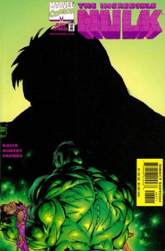 Cover of Incredible Hulk (Vol 2) #466. One of 250,000 Vintage American Comics on sale from Krypton!