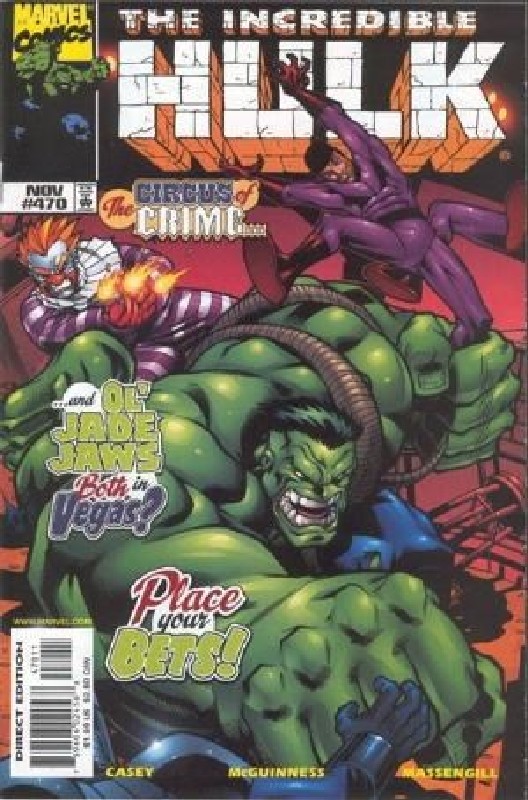 Cover of Incredible Hulk (Vol 2) #470. One of 250,000 Vintage American Comics on sale from Krypton!