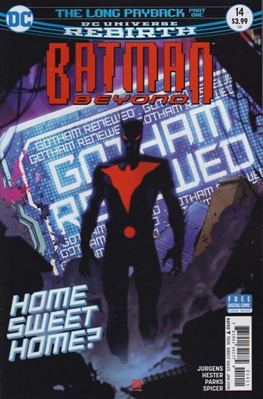 Cover of Batman Beyond (Vol 4) #14. One of 250,000 Vintage American Comics on sale from Krypton!