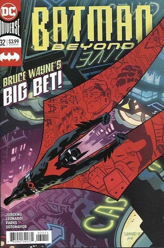 Cover of Batman Beyond (Vol 4) #32. One of 250,000 Vintage American Comics on sale from Krypton!
