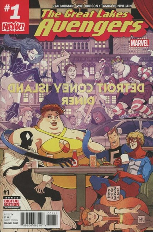 Cover of Great Lakes Avengers (Vol 1) #1. One of 250,000 Vintage American Comics on sale from Krypton!