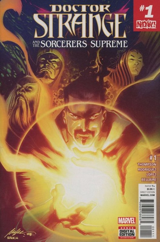 Cover of Doctor Strange (Vol 5) Sorcerers Supreme #1. One of 250,000 Vintage American Comics on sale from Krypton!