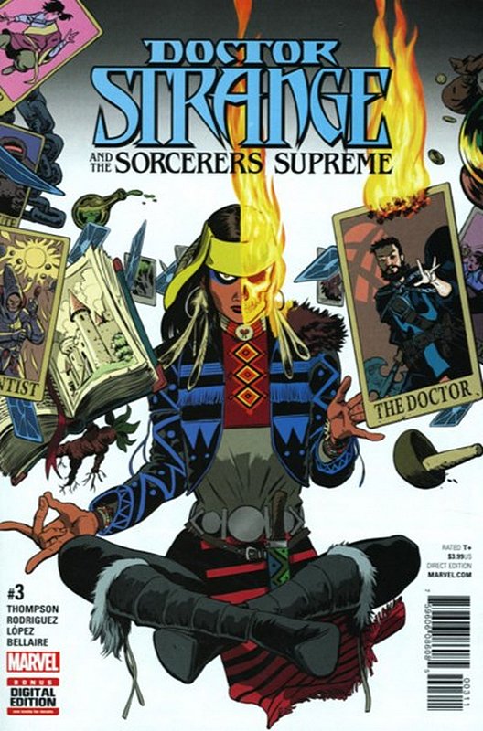 Cover of Doctor Strange (Vol 5) Sorcerers Supreme #3. One of 250,000 Vintage American Comics on sale from Krypton!
