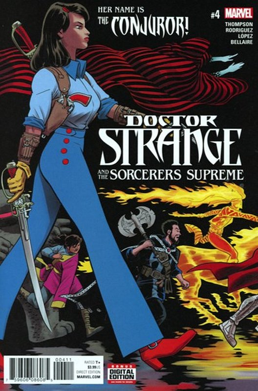 Cover of Doctor Strange (Vol 5) Sorcerers Supreme #4. One of 250,000 Vintage American Comics on sale from Krypton!