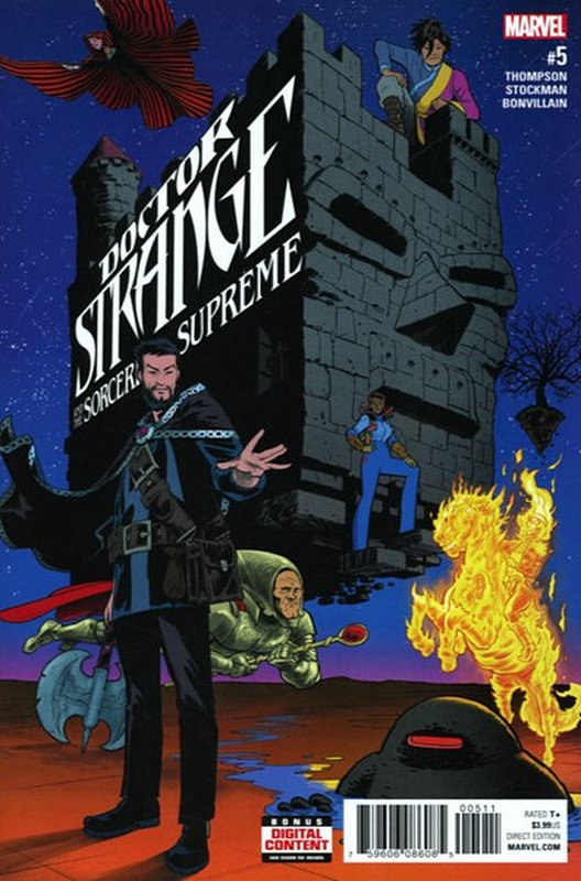 Cover of Doctor Strange (Vol 5) Sorcerers Supreme #5. One of 250,000 Vintage American Comics on sale from Krypton!