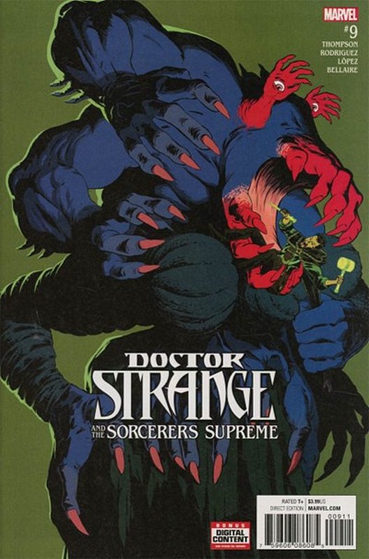 Cover of Doctor Strange (Vol 5) Sorcerers Supreme #9. One of 250,000 Vintage American Comics on sale from Krypton!