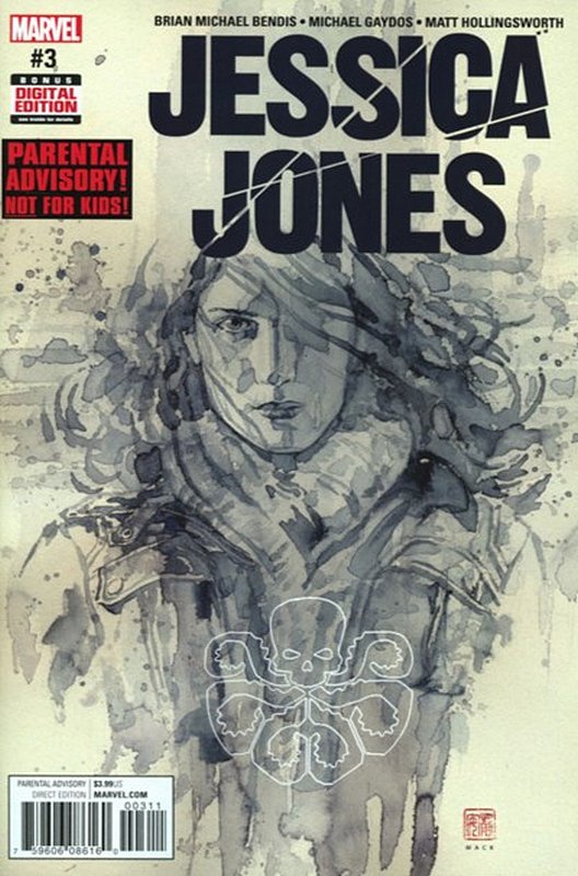 Cover of Jessica Jones (Vol 1) #3. One of 250,000 Vintage American Comics on sale from Krypton!