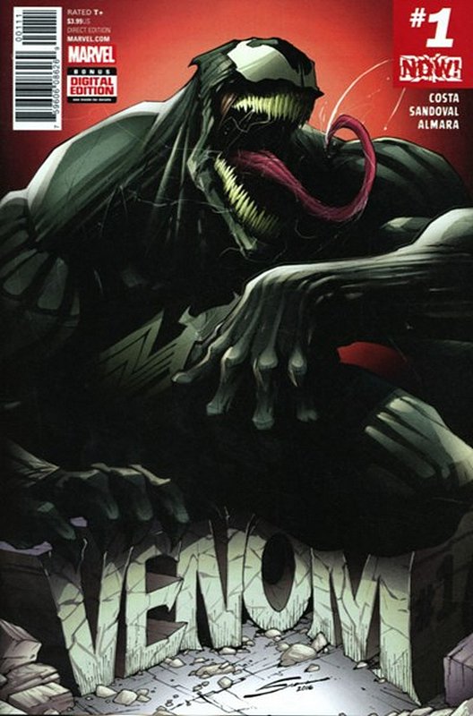 Cover of Venom (Vol 3) #1. One of 250,000 Vintage American Comics on sale from Krypton!