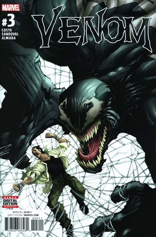 Cover of Venom (Vol 3) #3. One of 250,000 Vintage American Comics on sale from Krypton!