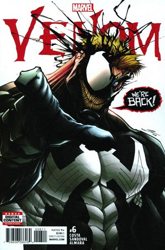 Cover of Venom (Vol 3) #6. One of 250,000 Vintage American Comics on sale from Krypton!