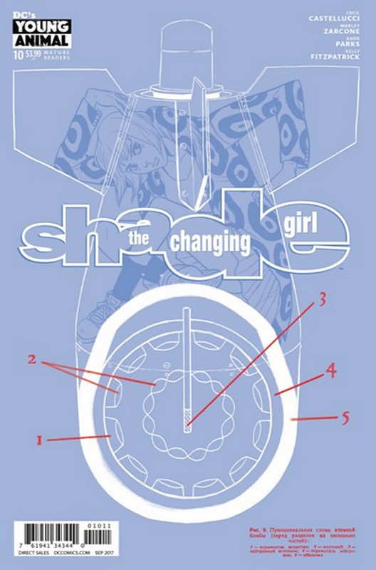 Cover of Shade: The Changing Girl (Vol 1) #10. One of 250,000 Vintage American Comics on sale from Krypton!