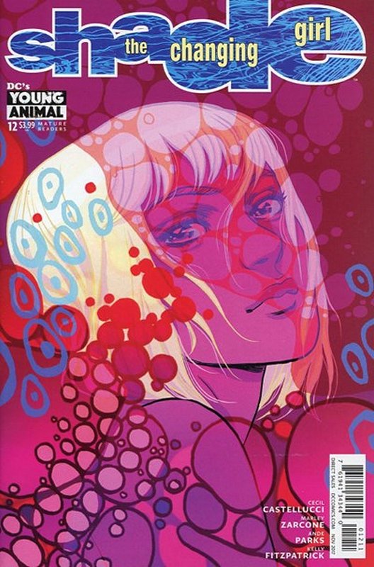 Cover of Shade: The Changing Girl (Vol 1) #12. One of 250,000 Vintage American Comics on sale from Krypton!