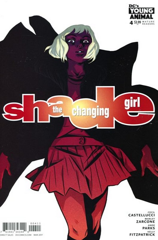 Cover of Shade: The Changing Girl (Vol 1) #4. One of 250,000 Vintage American Comics on sale from Krypton!