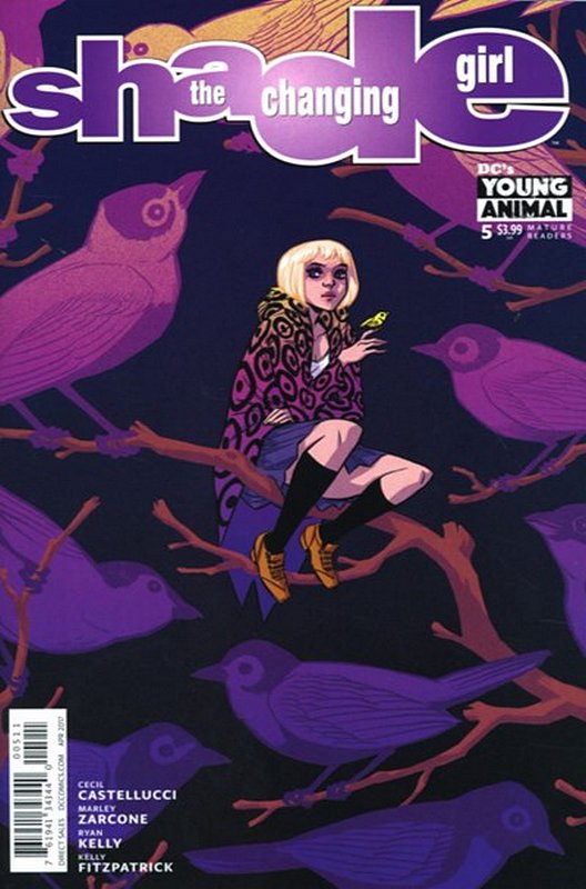 Cover of Shade: The Changing Girl (Vol 1) #5. One of 250,000 Vintage American Comics on sale from Krypton!