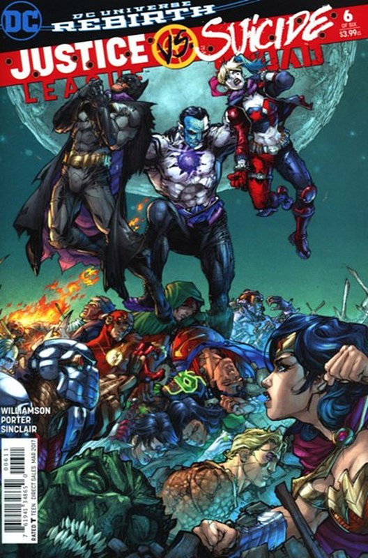 Cover of Justice League vs Suicide Squad (2017 Ltd) #6. One of 250,000 Vintage American Comics on sale from Krypton!