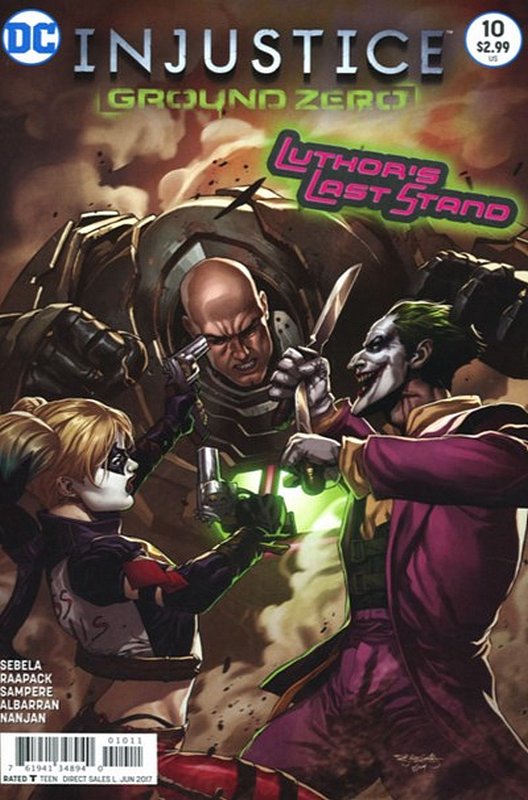 Cover of Injustice: Gods Among Us - Ground Zero #10. One of 250,000 Vintage American Comics on sale from Krypton!