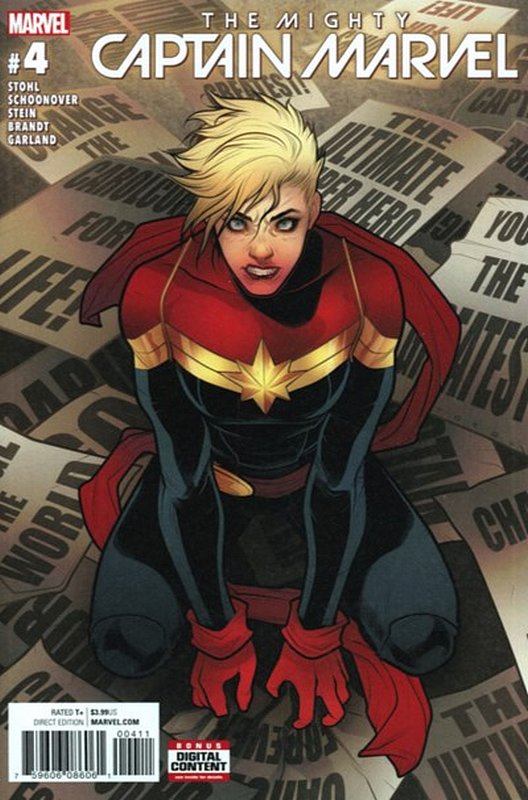 Cover of Mighty Captain Marvel (Vol 1) The #4. One of 250,000 Vintage American Comics on sale from Krypton!