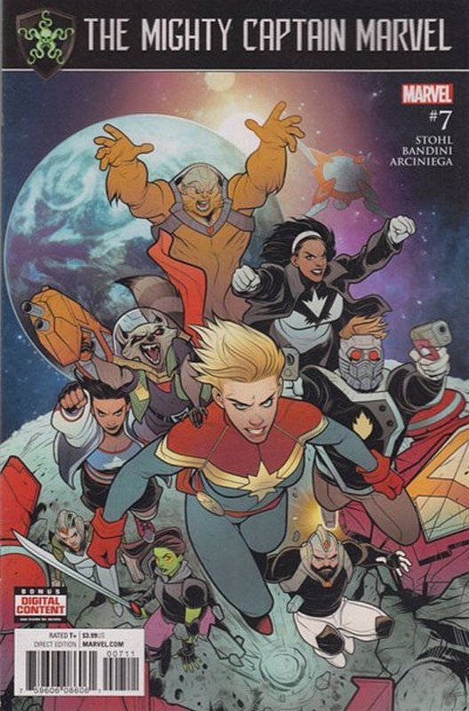 Cover of Mighty Captain Marvel (Vol 1) The #7. One of 250,000 Vintage American Comics on sale from Krypton!