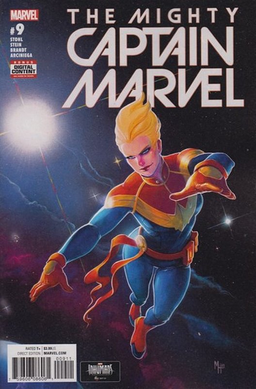 Cover of Mighty Captain Marvel (Vol 1) The #9. One of 250,000 Vintage American Comics on sale from Krypton!