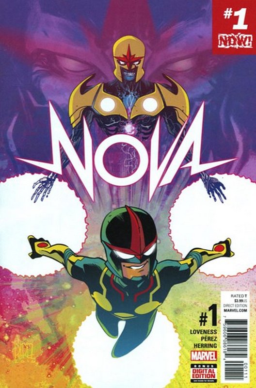 Cover of Nova (Vol 7) #1. One of 250,000 Vintage American Comics on sale from Krypton!