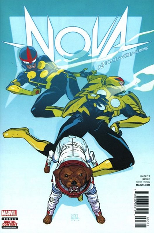 Cover of Nova (Vol 7) #3. One of 250,000 Vintage American Comics on sale from Krypton!
