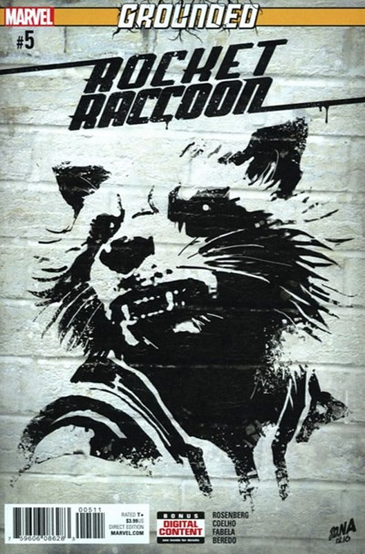 Cover of Rocket Raccoon (Vol 2) #5. One of 250,000 Vintage American Comics on sale from Krypton!