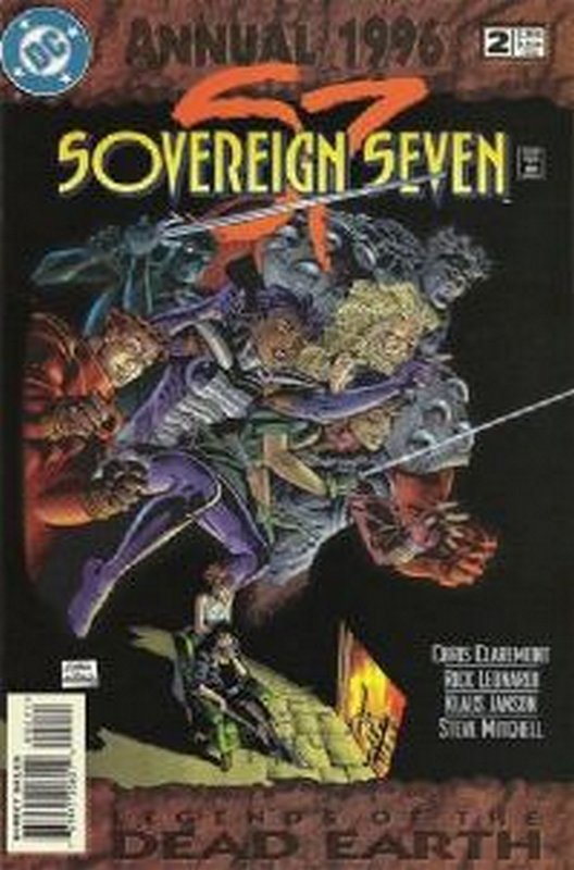 Cover of Sovereign Seven Annual #2. One of 250,000 Vintage American Comics on sale from Krypton!