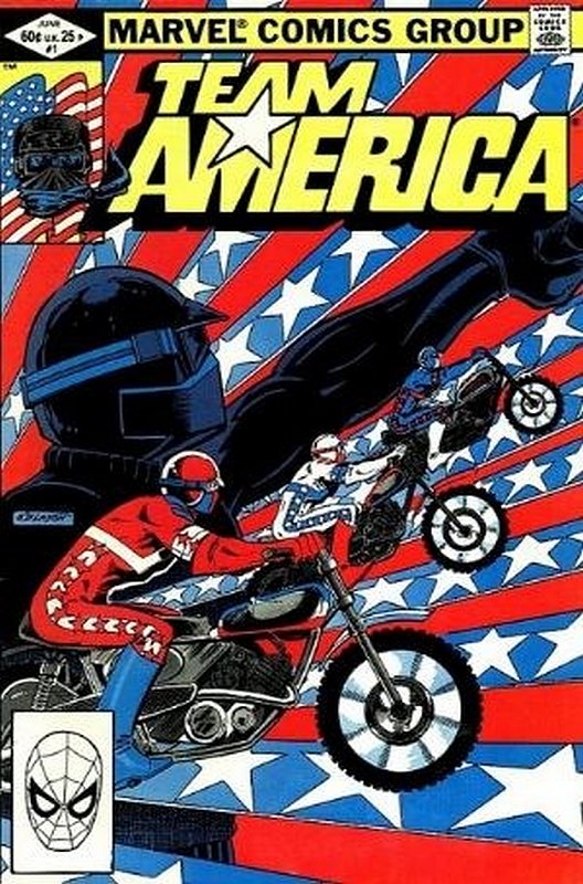 Cover of Team America (Vol 1) #1. One of 250,000 Vintage American Comics on sale from Krypton!