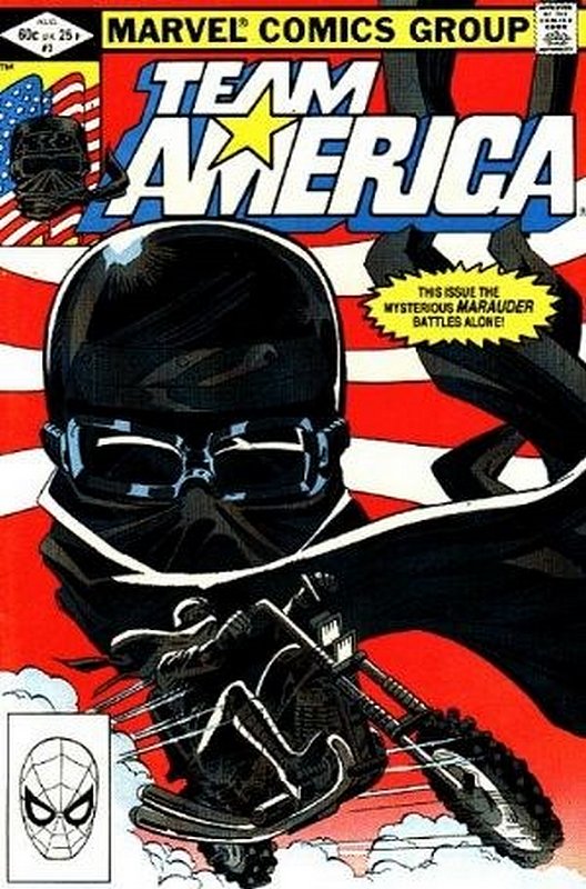 Cover of Team America (Vol 1) #3. One of 250,000 Vintage American Comics on sale from Krypton!
