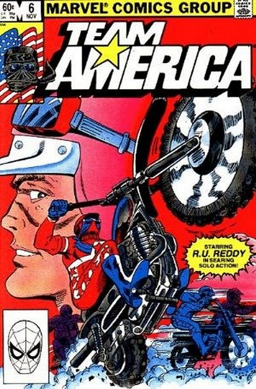 Cover of Team America (Vol 1) #6. One of 250,000 Vintage American Comics on sale from Krypton!