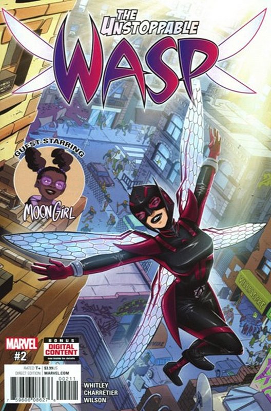 Cover of Unstoppable Wasp (Vol 1) #2. One of 250,000 Vintage American Comics on sale from Krypton!