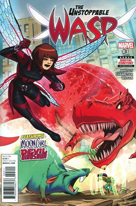 Cover of Unstoppable Wasp (Vol 1) #3. One of 250,000 Vintage American Comics on sale from Krypton!