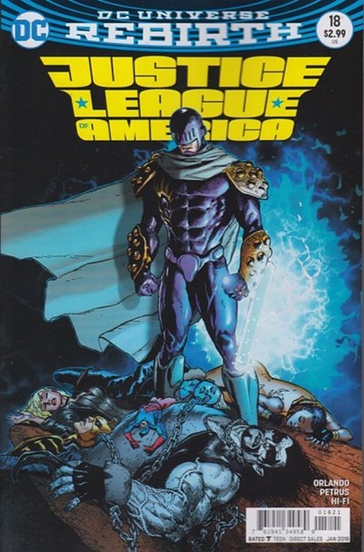 Cover of Justice League of America (Vol 5) #18. One of 250,000 Vintage American Comics on sale from Krypton!