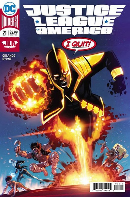 Cover of Justice League of America (Vol 5) #21. One of 250,000 Vintage American Comics on sale from Krypton!