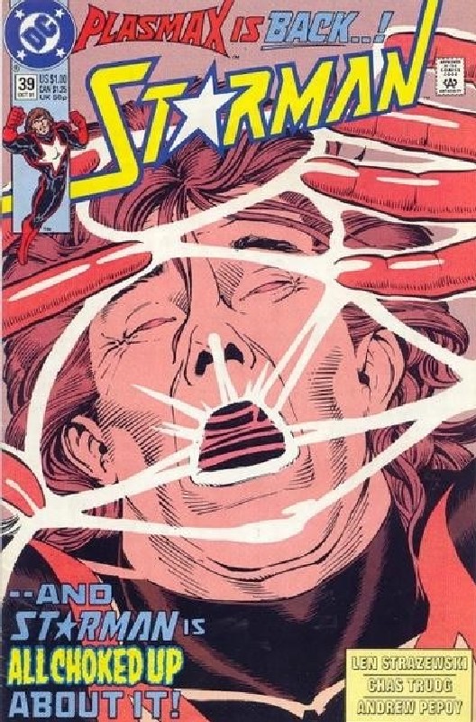 Cover of Starman (Vol 1) #39. One of 250,000 Vintage American Comics on sale from Krypton!