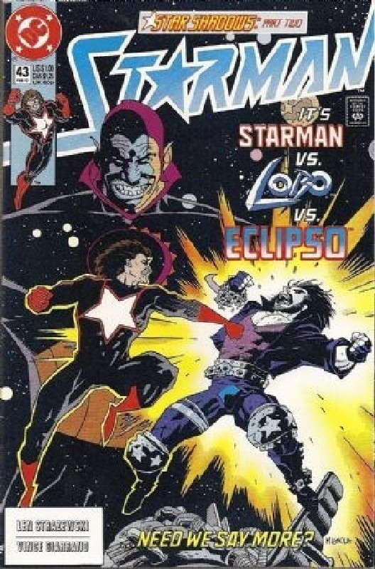 Cover of Starman (Vol 1) #43. One of 250,000 Vintage American Comics on sale from Krypton!