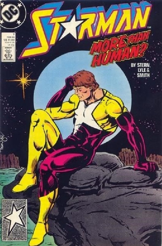Cover of Starman (Vol 1) #7. One of 250,000 Vintage American Comics on sale from Krypton!