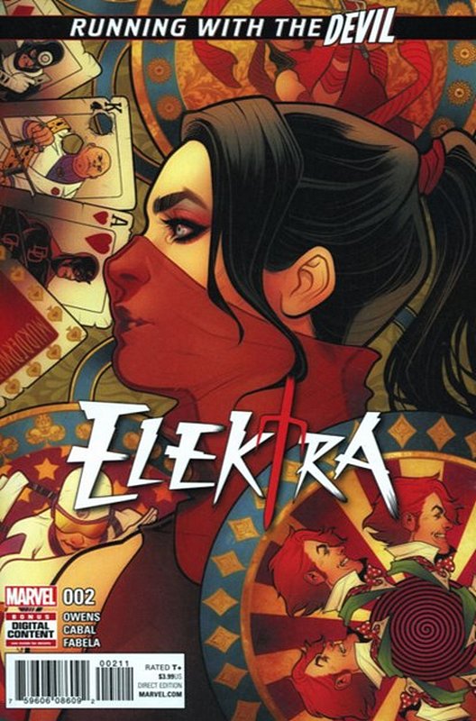 Cover of Elektra (Vol 4) #2. One of 250,000 Vintage American Comics on sale from Krypton!