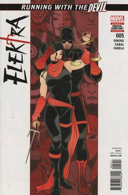 Cover of Elektra (Vol 4) #5. One of 250,000 Vintage American Comics on sale from Krypton!